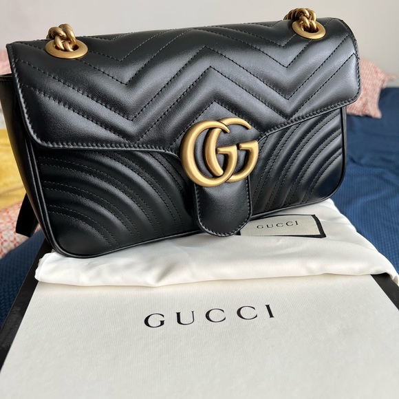 🚫SOLD🚫 Gucci GG Marmont small matelassé shoulder bag - Picture 5 of 12